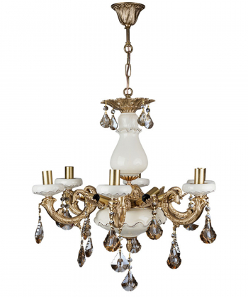 لوستر 12 شعله چشمه نور کد C3370/6+6-A