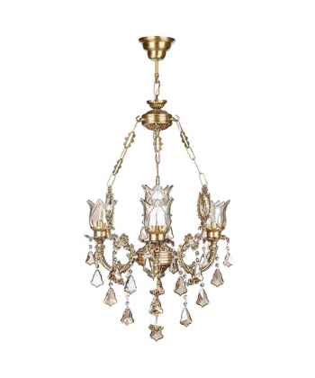 لوستر چهار شعله چشمه نور کد S3598.3+1-A