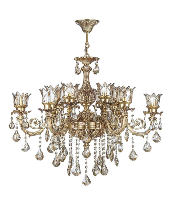 لوستر 12 شعله چشمه نور مدل S3596.6-6-A