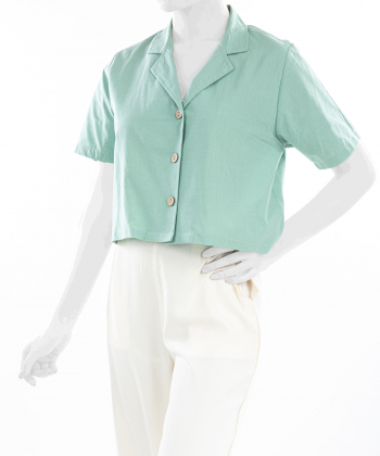 شومیز نخی زنانه بهبود مدل 704243