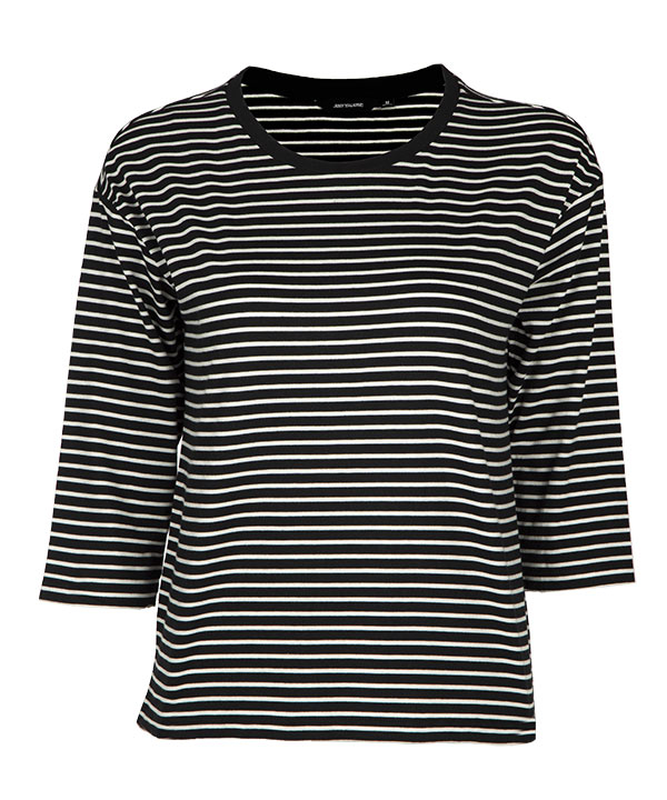 تیشرت زنانه نخی آستین سه ربع جین وست Jeanswest