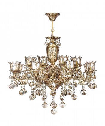 لوستر 16 شعله چشمه نور کد S3546.8-8-A