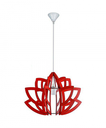 چراغ آویز چشمه نور کد C1303.1Hقرمز
