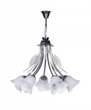 لوستر چشمه نور 7 شعله کد 2540/7کروم