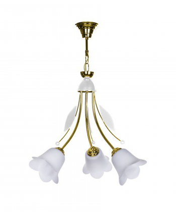 لوستر چشمه نور 3 شعله کد 2540/3