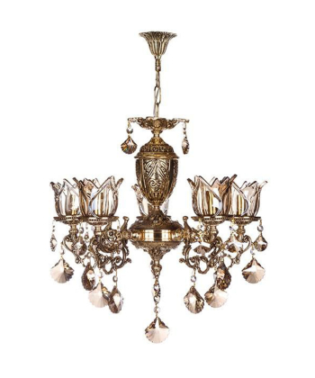 لوستر چشمه نور 5 شعله کد C2704