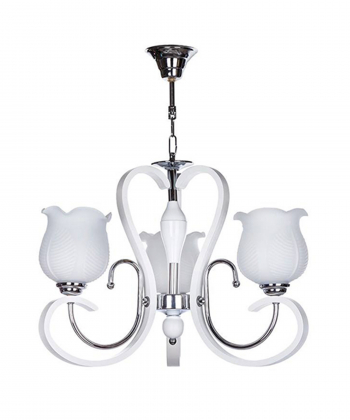 لوستر چشمه نور 3 شعله کد 829کروم