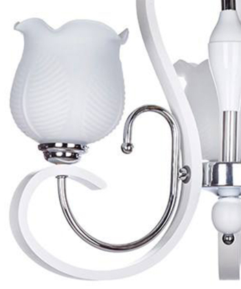 لوستر چشمه نور 3 شعله کد 829کروم