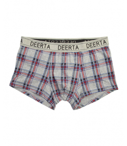 شورت باکسر چهارخانه مردانه دیرتا Deerta مدل 10004