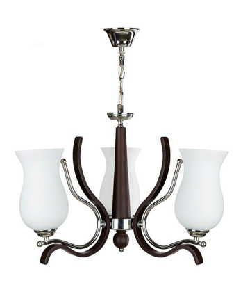 لوستر چشمه نور 3 شعله کد 828کروم