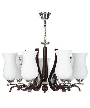 لوستر چشمه نور 7 شعله مدل 828کروم