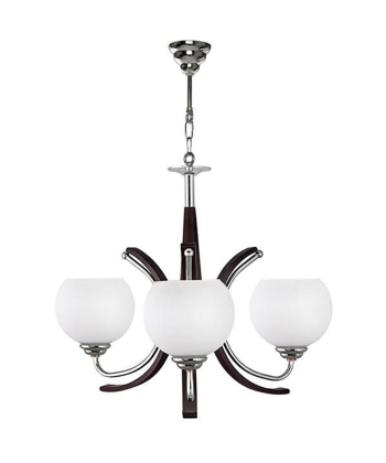 لوستر چشمه نور 3 شعله کد 858کروم