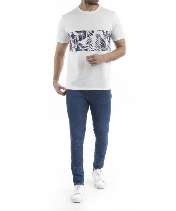 تیشرت آستین کوتاه مردانه آروما مدل 10101443