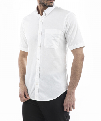 پیراهن آستین کوتاه مردانه آروما مدل 13902003