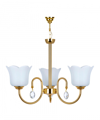 لوستر چشمه نور 3 شعله کد A856/3-O  