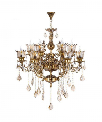 لوستر چشمه نور 10 شعله کد C2502