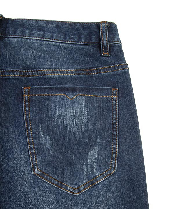  شلوارجین مردانه سرمه ای جین وست Jeanswest