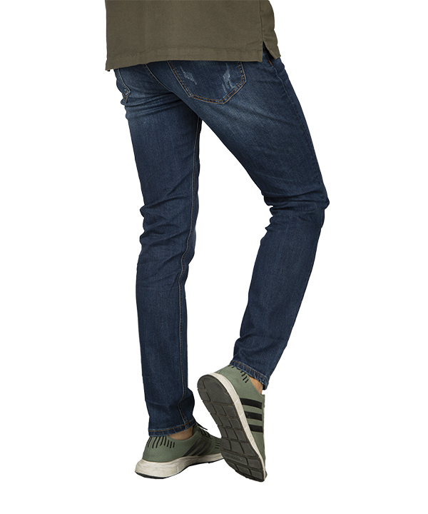  شلوارجین مردانه سرمه ای جین وست Jeanswest