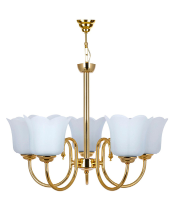 لوستر 5 شعله چشمه نور کد 856.5