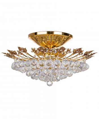 لوستر سقفی چشمه نور 10 شعله کد 2631/60