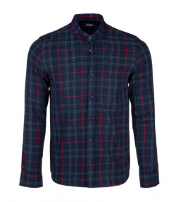 پیراهن آستین بلند مردانه چهارخانه جوتی جینز Jootijeans