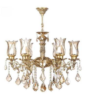 لوستر 5 شعله چشمه نور کد S3571/5-AO