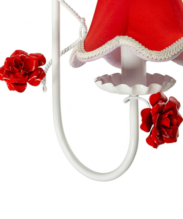 چراغ دیواری چشمه نور کد A2205/1W-REقرمز