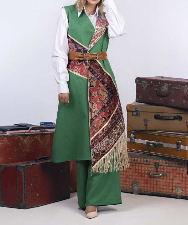 ست وست و شلوار زنانه گره استایل Gereh Style کد 401512