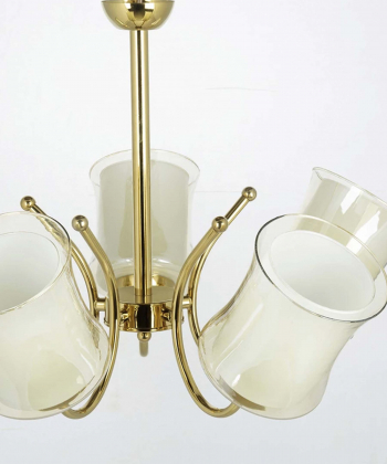 لوستر وچراغ دیواری چشمه نور کد A825/5-1-Pro بسته دو عددی