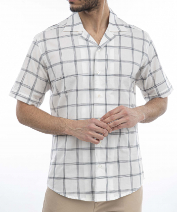 پیراهن آستین کوتاه مردانه انور سالار Anvar Salar کد 17