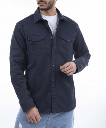 پیراهن آستین بلند مردانه پوتنزا مدل 92342123