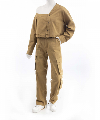 ست شومیز و شلوار زنانه تیفی مدل 4stp133