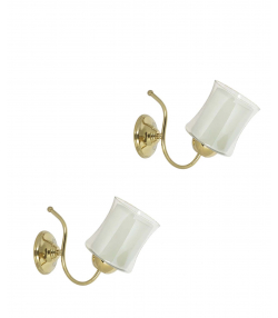 چراغ دیواری چشمه نور کد A833/1-1-Pro مجموعه دو عددی