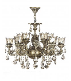 لوستر 12 شعله چشمه نور مدل M3413/6-6-A