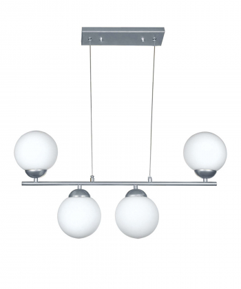 لوستر چهار شعله چشمه نور کد R1230/4-WT