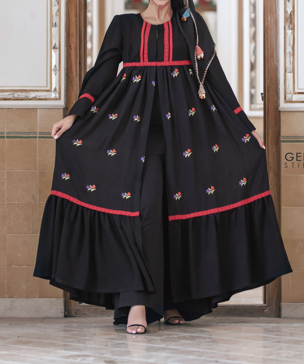 مانتو بلند زنانه گره استایل Gereh Style کد 102112