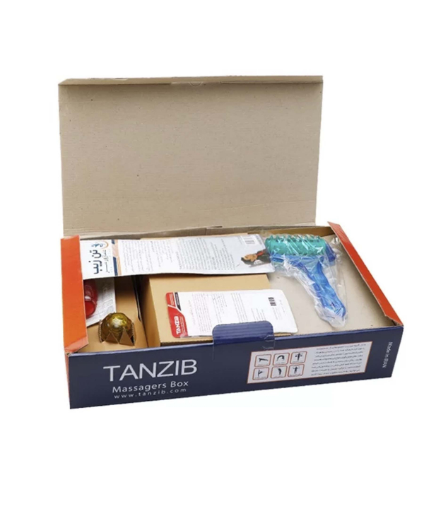 پکیج ماساژور دستی 7 عددی تن زیب Tanzib کد 2216