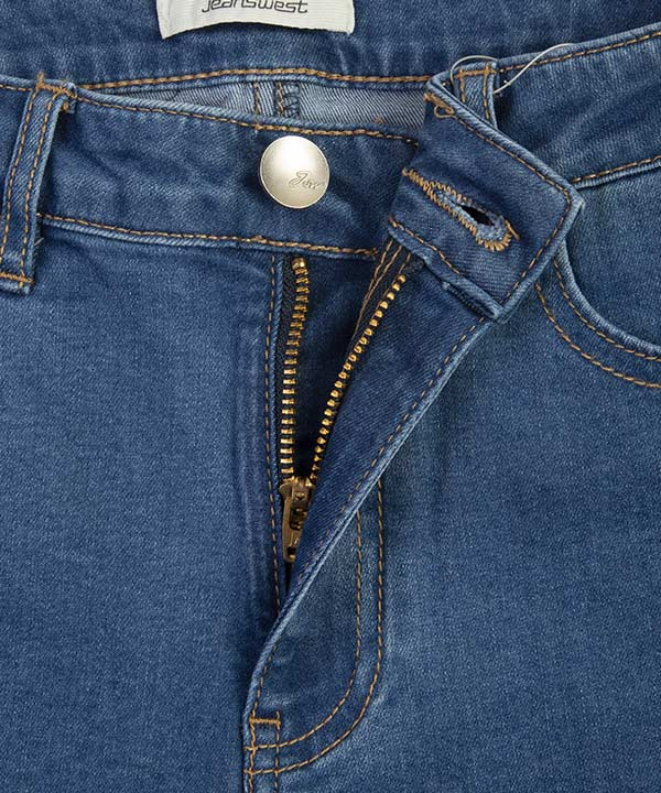  شلوار جین دمپا ریش ریش زنانه جین وست Jeanswest