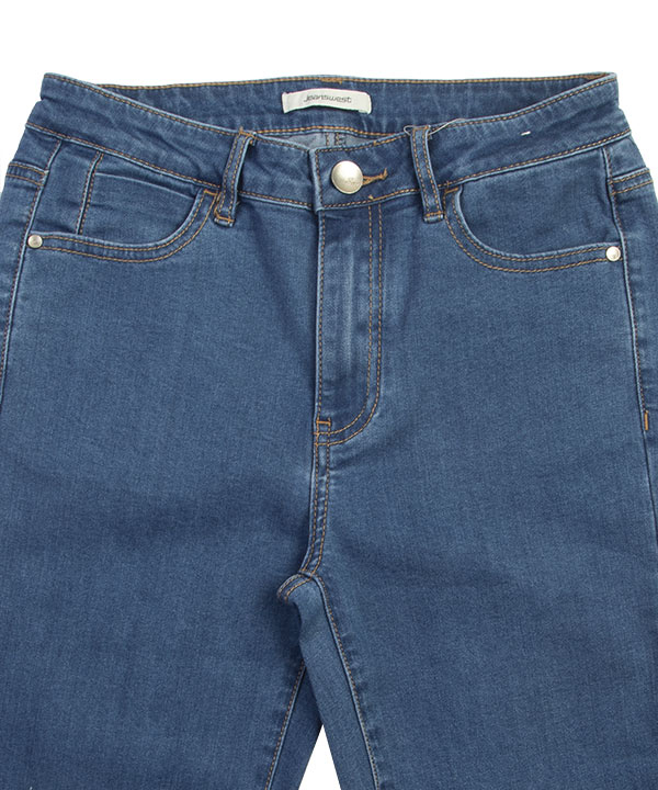  شلوار جین دمپا ریش ریش زنانه جین وست Jeanswest