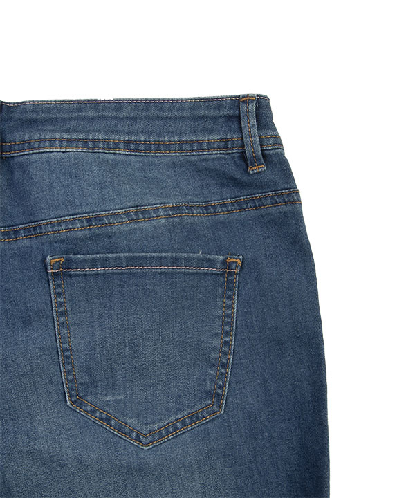 شلوار کوتاه جین زنانه راسته جین وست Jeanswest