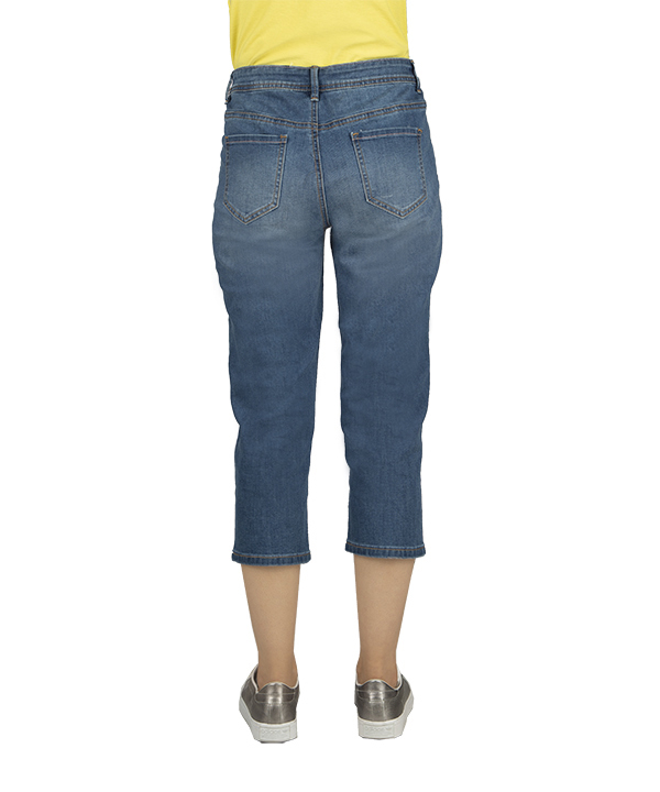 شلوار کوتاه جین زنانه راسته جین وست Jeanswest