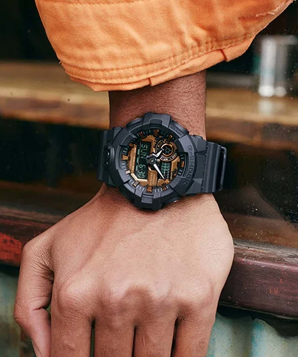 ساعت عقربه ای مردانه کاسیو Casio مدل GA-700RC-1ADR