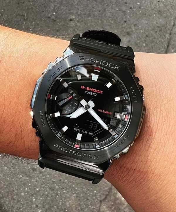 ساعت عقربه ای مردانه کاسیو Casio مدل GM-2100CB-1ADR