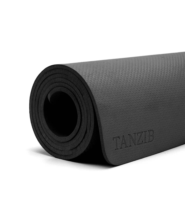 مت یوگا 6 میل متری تک رنگ تن زیب Tanzib ابعاد 60x180