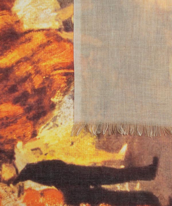 شال با طراحی آبرنگی دونابل Donna Bel