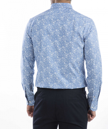 پیراهن مردانه کافه شرت Cafe Shirt کد 1434