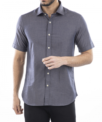 پیراهن آستین کوتاه مردانه ام کی مدل 1886