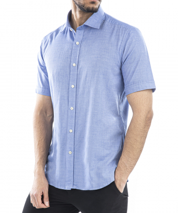 پیراهن آستین کوتاه مردانه ام کی مدل 1886