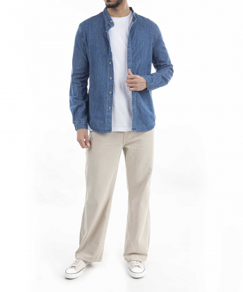 پیراهن آستین بلند مردانه جوتی جینز JootiJeans کد 41531053