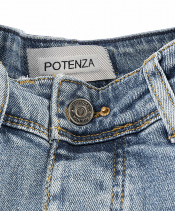 کیف دوشی جین زنانه پوتنزا مدل 92341078